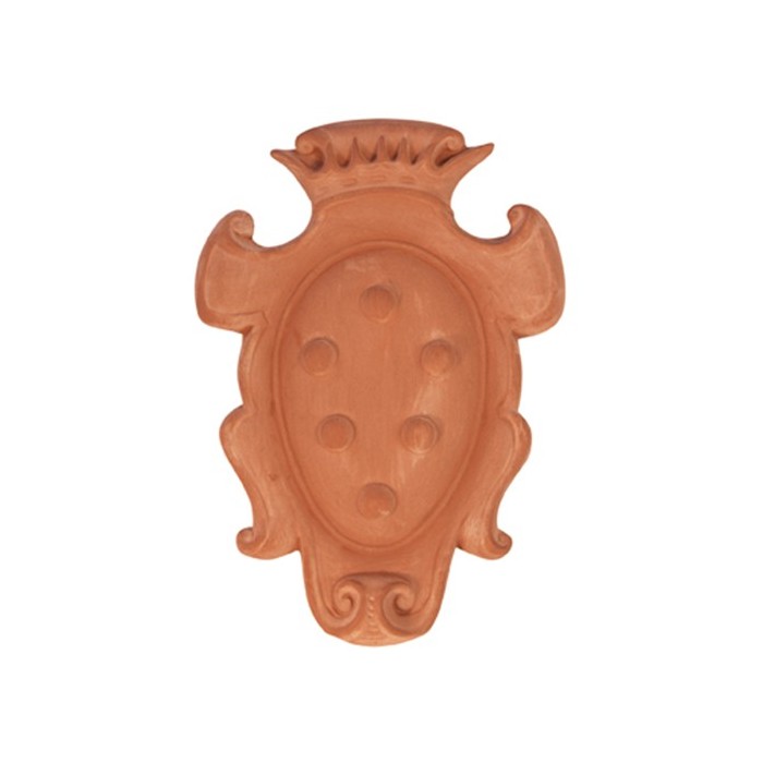 Medici Family Crest in Terracotta